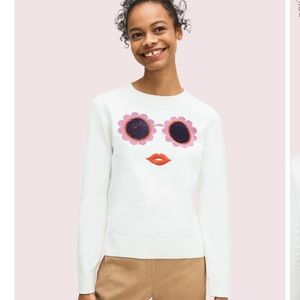 Kate Spade Sequin Sunnies Sweater